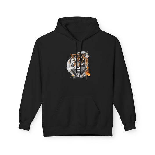 Tiger Watercolor Hoodie — Majestic Tiger Face Graphic Pullover - Colorful Hoodie for Men - Colorful hoodie for women