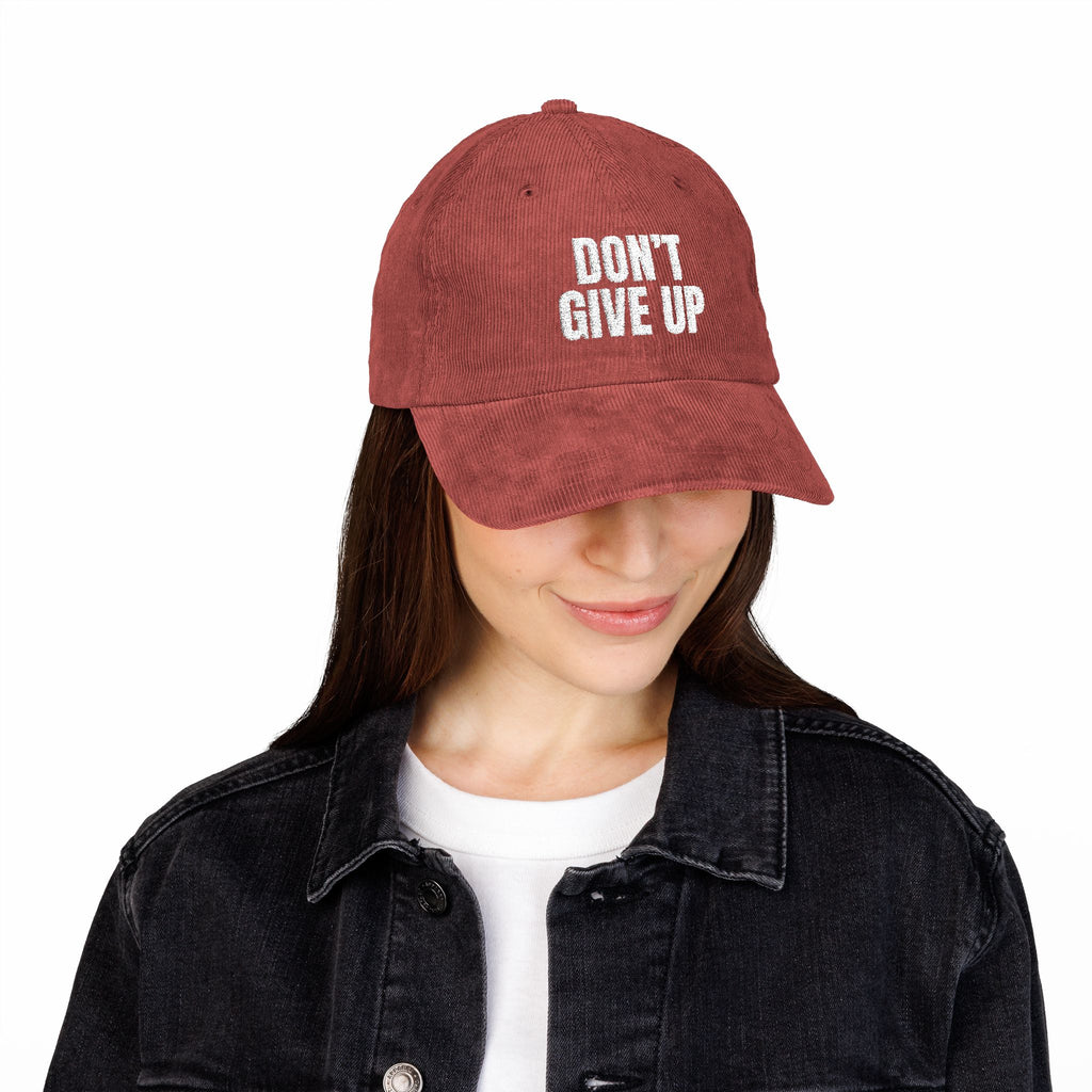 DON'T GIVE UP Premium Streetwear Cap