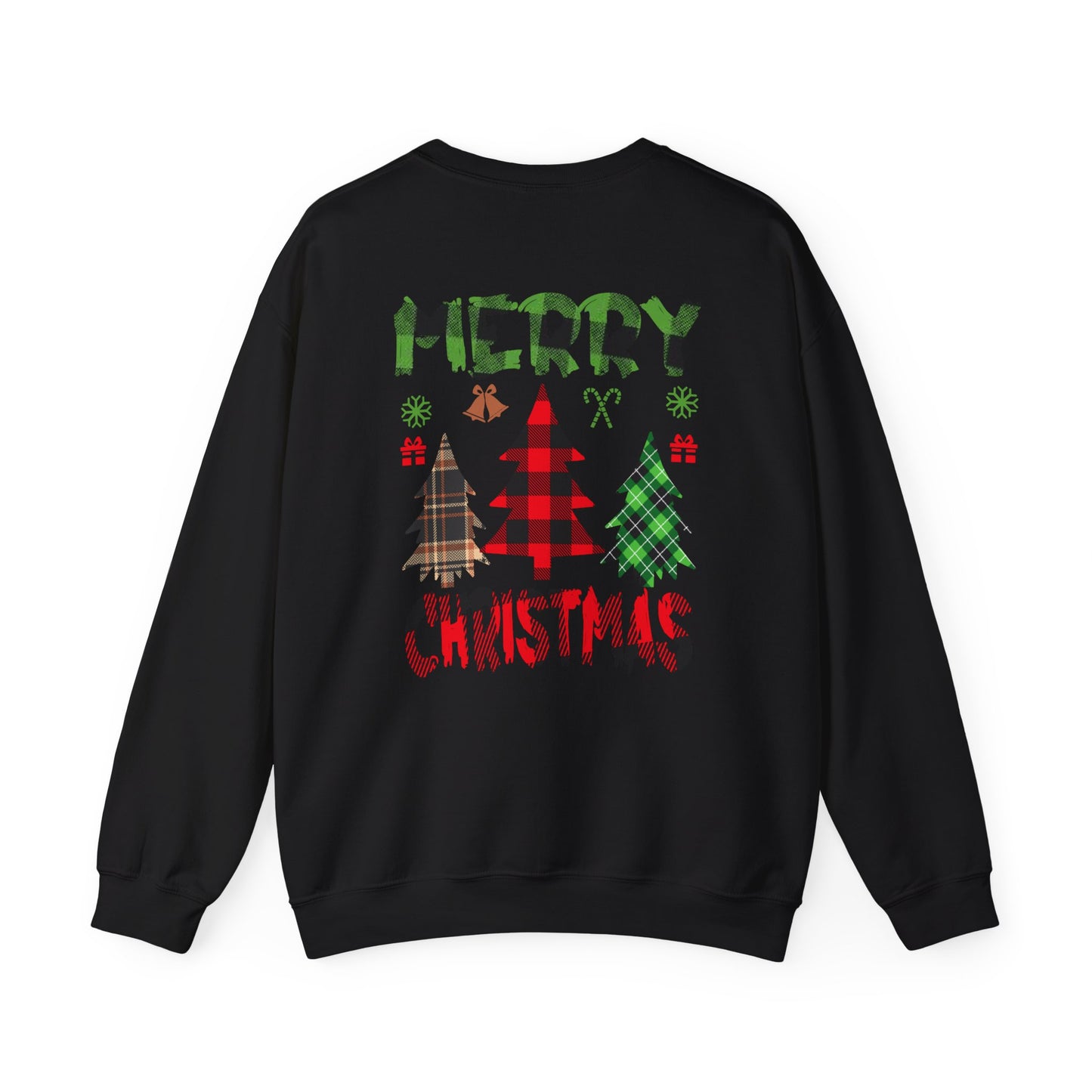 Merry Christmas Crewneck Sweatshirt — Festive Holiday Greeting Design
