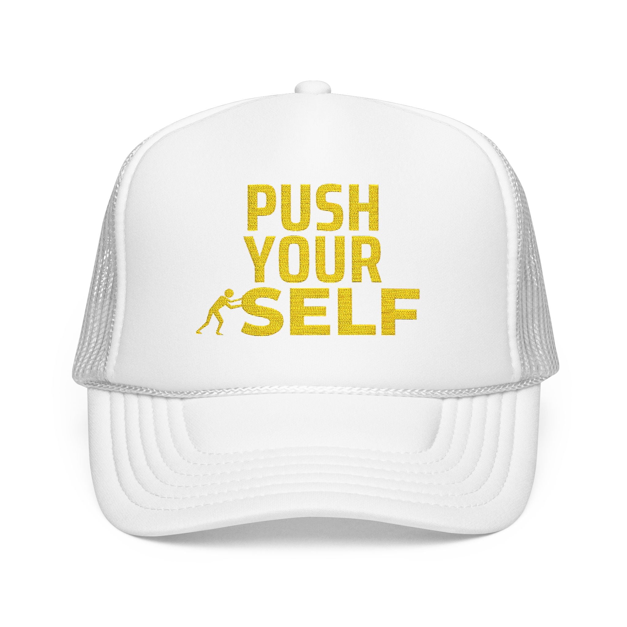 PUSH YOURSELF Streetwear Trucker Cap