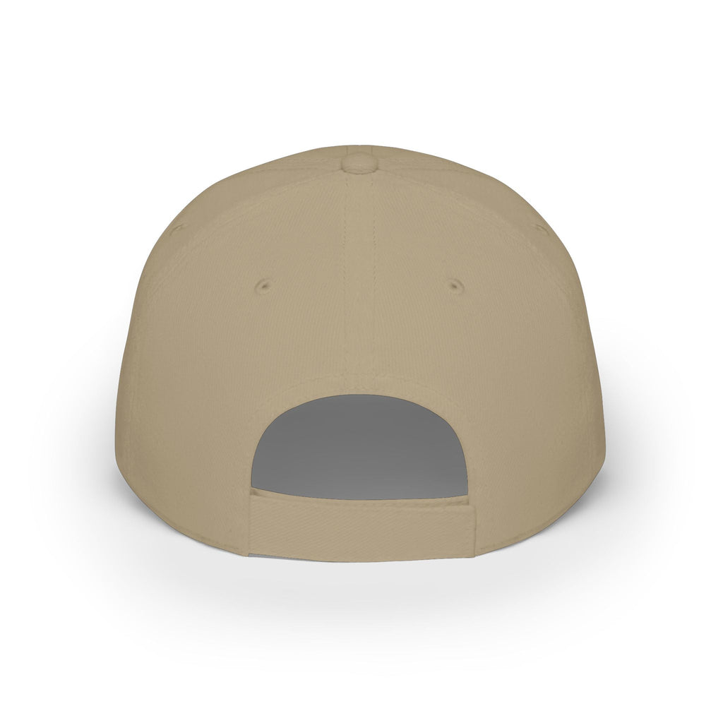 Hustle More, Coffee Less Baseball Cap — Low Profile Dad Hat Printify