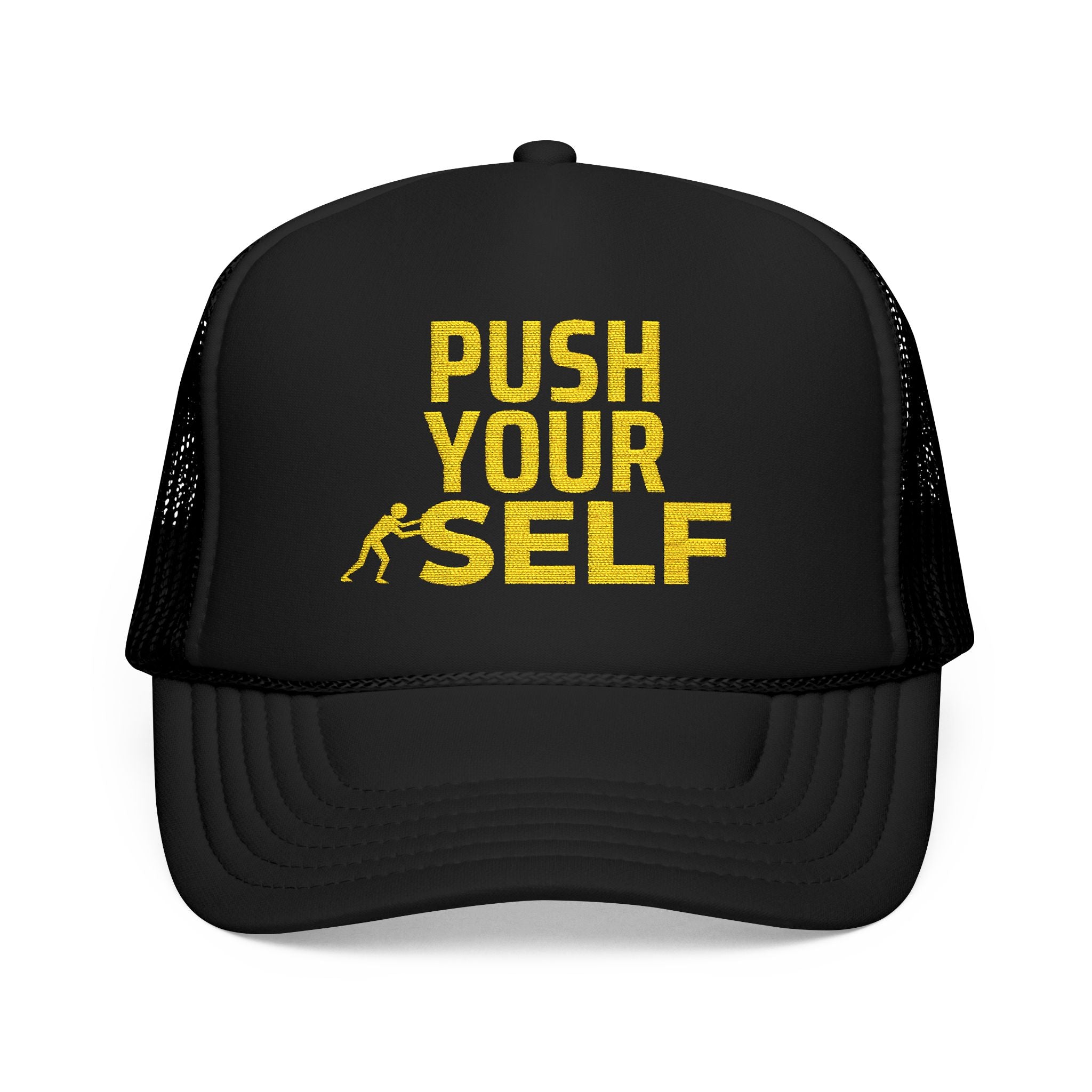 PUSH YOURSELF Streetwear Trucker Cap