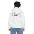 OMG Graphic Hoodie — Minimal Split-Logo Streetwear Printify