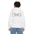 OMG Graphic Hoodie — Minimal Split-Logo Streetwear Printify
