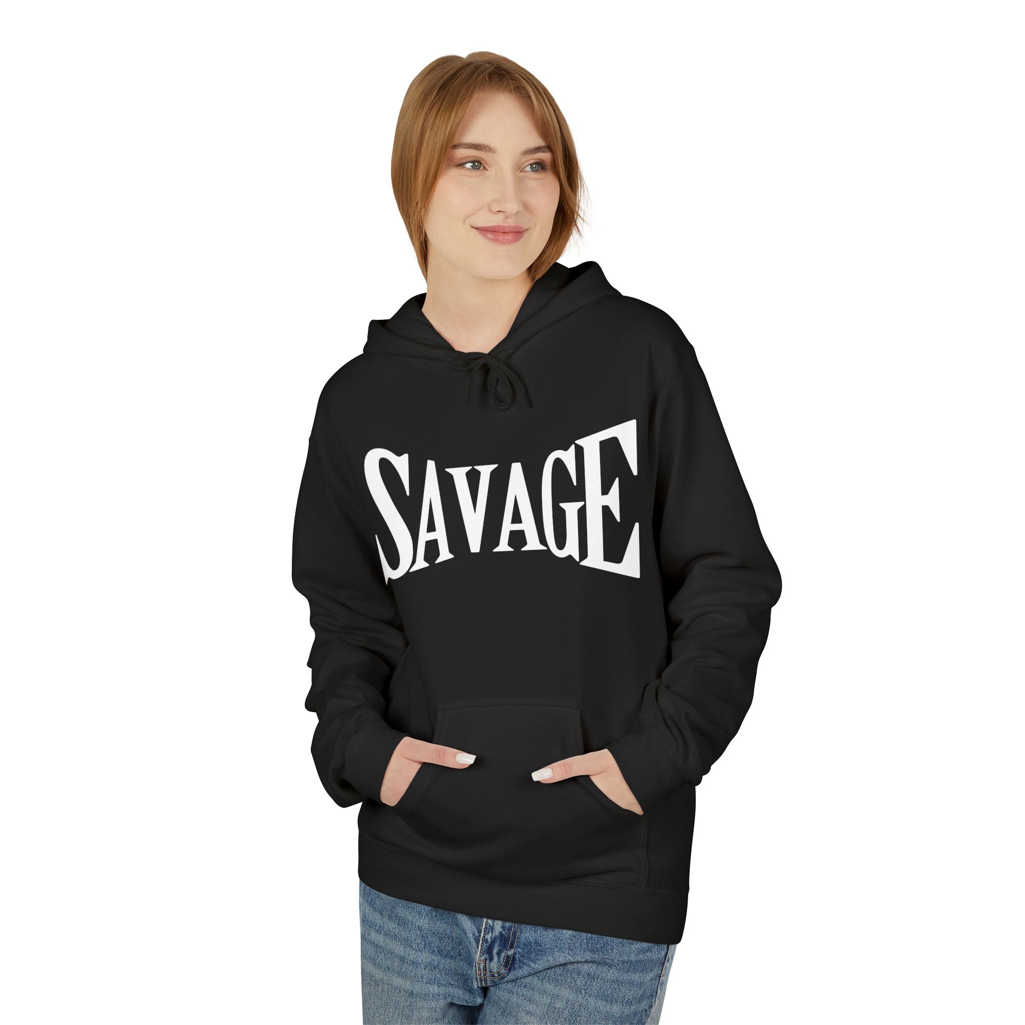 Savage Graphic Hoodie — Bold Streetwear Pullover Printify
