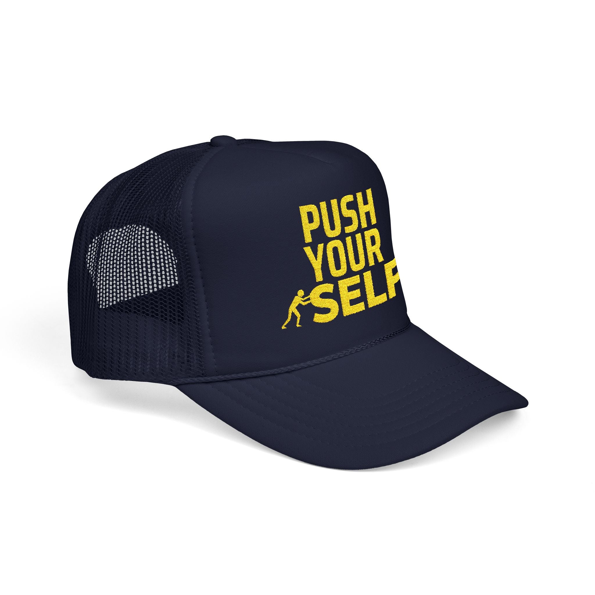 PUSH YOURSELF Streetwear Trucker Cap