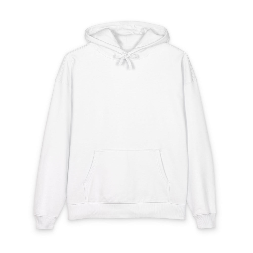 Tokyo Mirror Hoodie — Minimal Red Graphic Back Print Printify