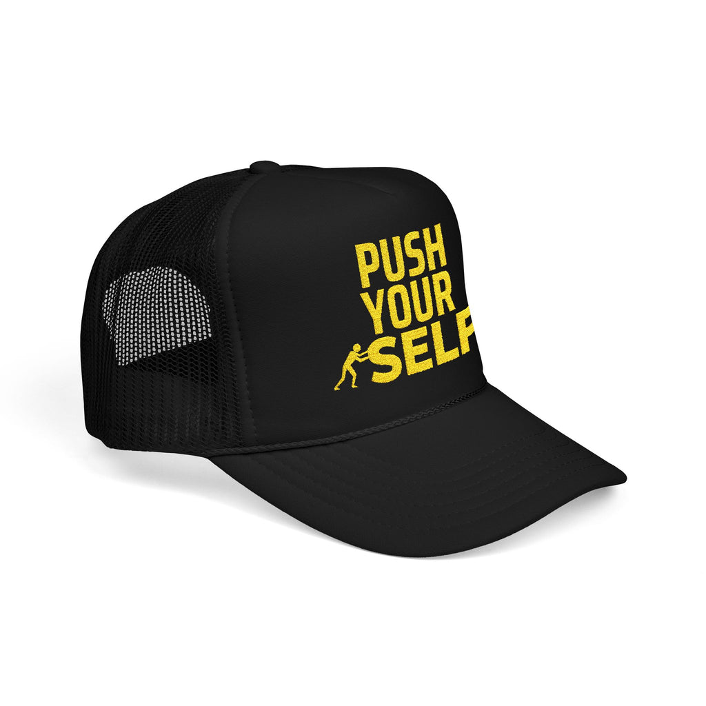 PUSH YOURSELF Streetwear Trucker Cap