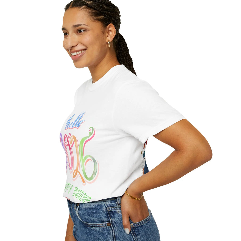 Happy New Year 2026 T-Shirt Printify