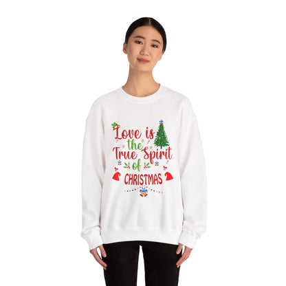 Merry Christmas Crewneck Sweatshirt — Festive Holiday Greeting Design