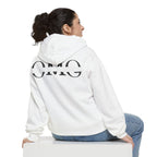 OMG Graphic Hoodie — Minimal Split-Logo Streetwear Printify