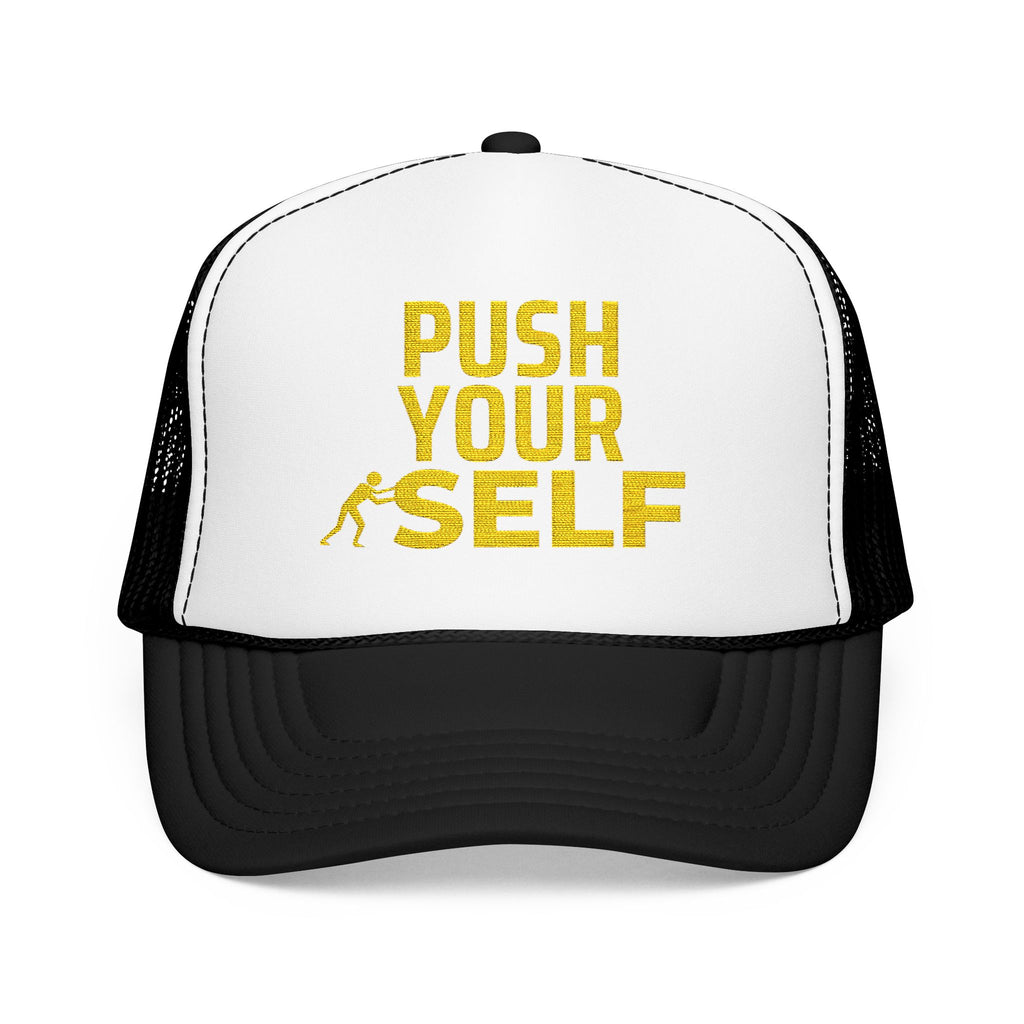 PUSH YOURSELF Streetwear Trucker Cap