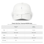 Limitless Aura Dad Cap — Classic White Embroidered Baseball Hat Printify