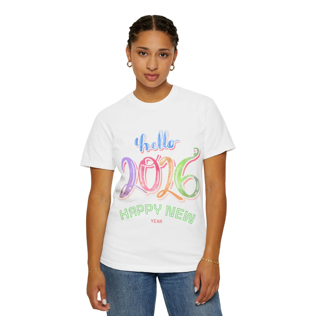 Happy New Year 2026 T-Shirt Printify