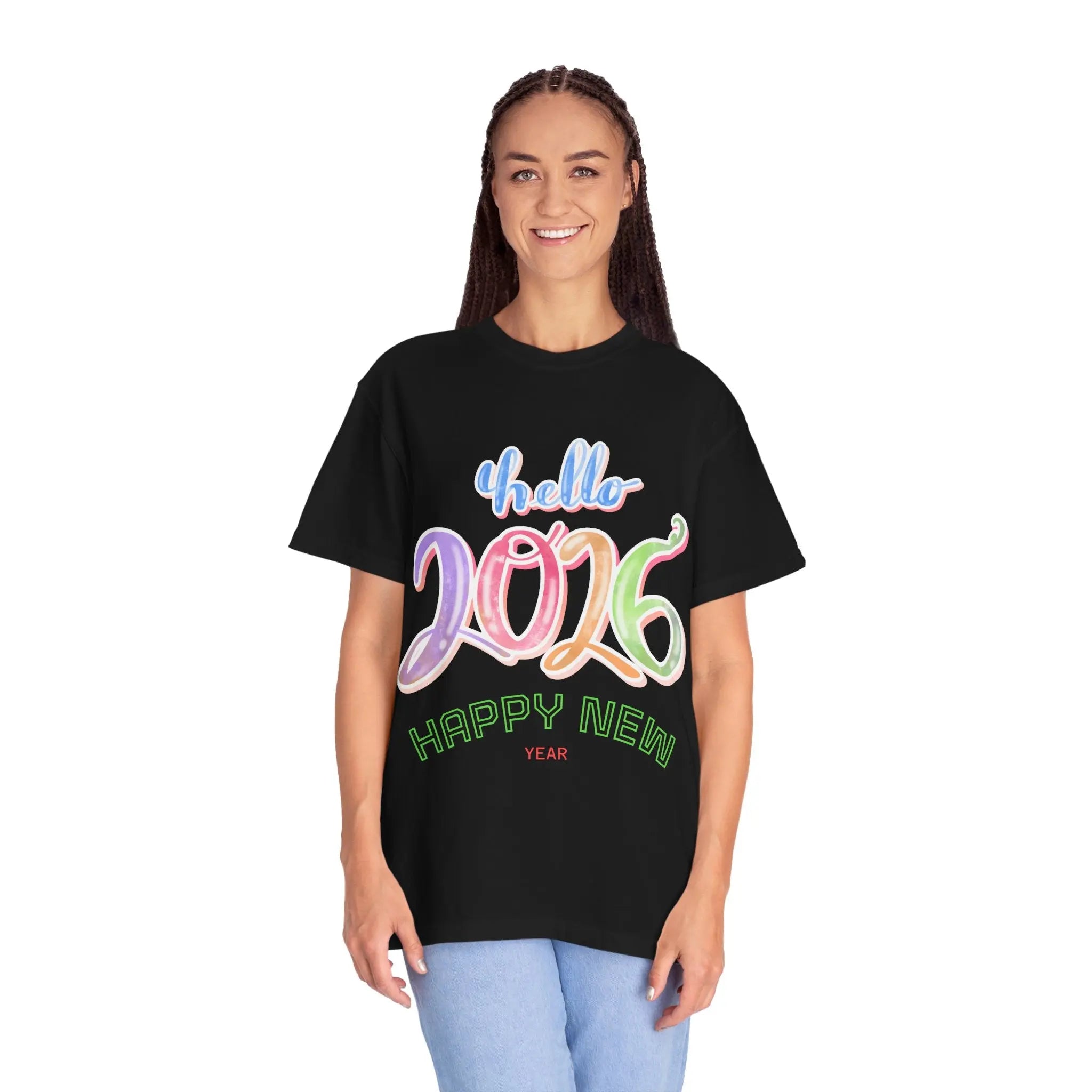 Happy New Year 2026 T-Shirt Printify