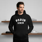 Paris 1980 Hoodie — Vintage Paris Pullover Sweatshirt