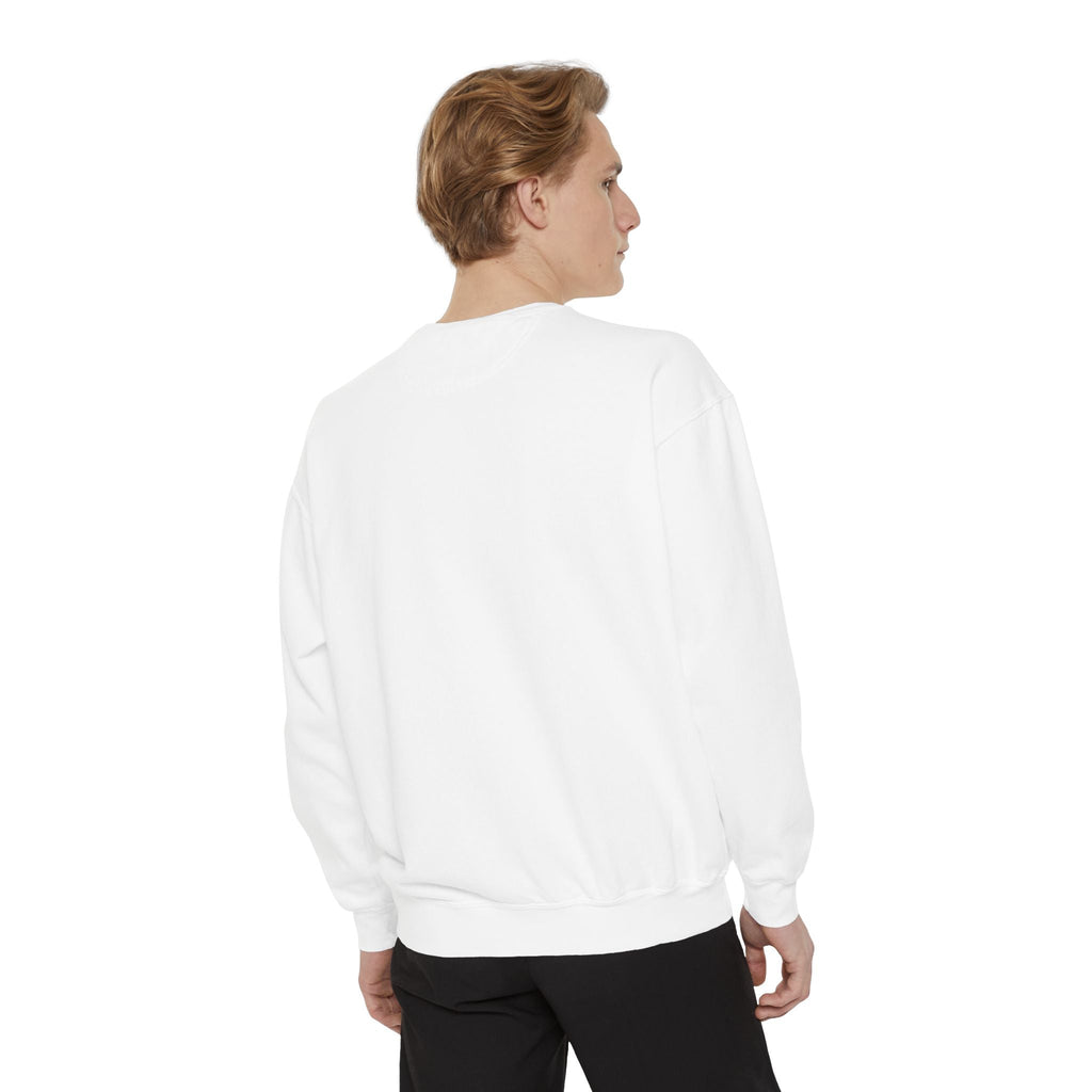 Savage Graphic Sweatshirt — Minimal Chest Logo Crewneck Printify