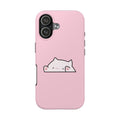 Iphone 17 Cover - Cute Peekaboo Cat Tough Phone Case