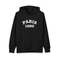 Paris 1980 Hoodie — Vintage Paris Pullover Sweatshirt