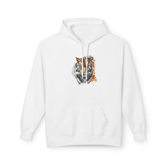 Tiger Watercolor Hoodie — Majestic Tiger Face Graphic Pullover - Colorful Hoodie for Men - Colorful hoodie for women