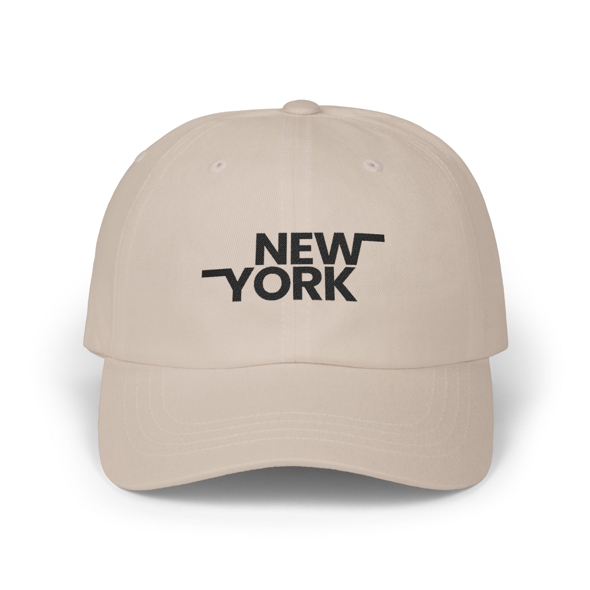 New York Dad Cap — Embroidered City Logo Baseball Hat Printify