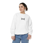 Savage Graphic Sweatshirt — Minimal Chest Logo Crewneck Printify