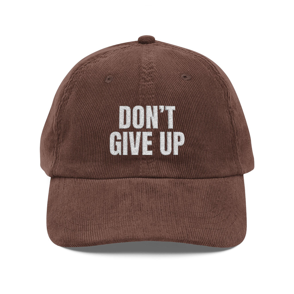 DON'T GIVE UP Premium Streetwear Cap