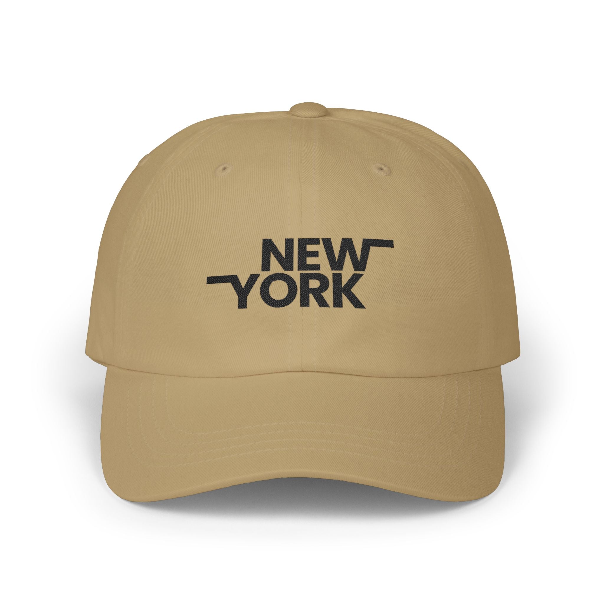 New York Dad Cap — Embroidered City Logo Baseball Hat Printify