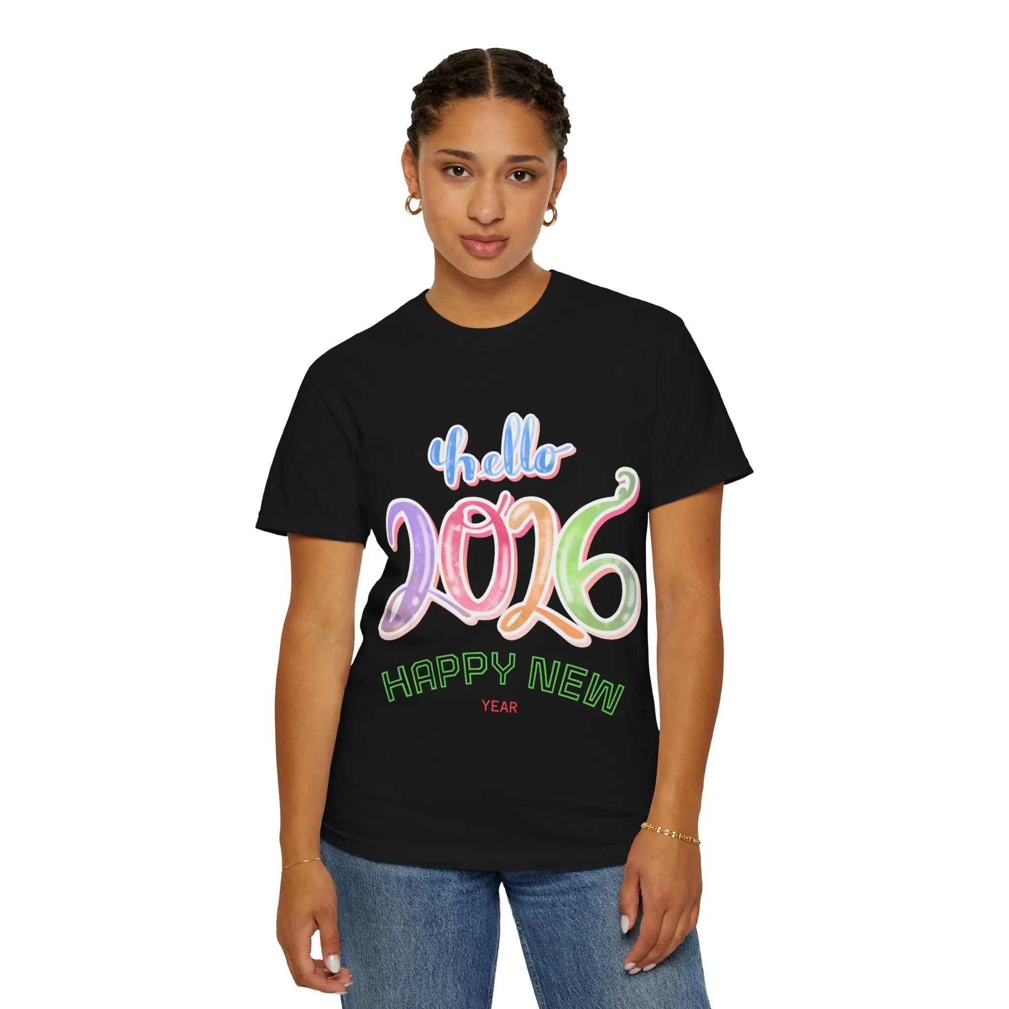 Happy New Year 2026 T-Shirt Printify