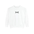 Savage Graphic Sweatshirt — Minimal Chest Logo Crewneck Printify