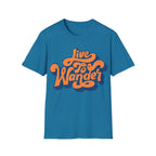 Live To Wander Graphic T-Shirt — Retro Travel Tee Printify