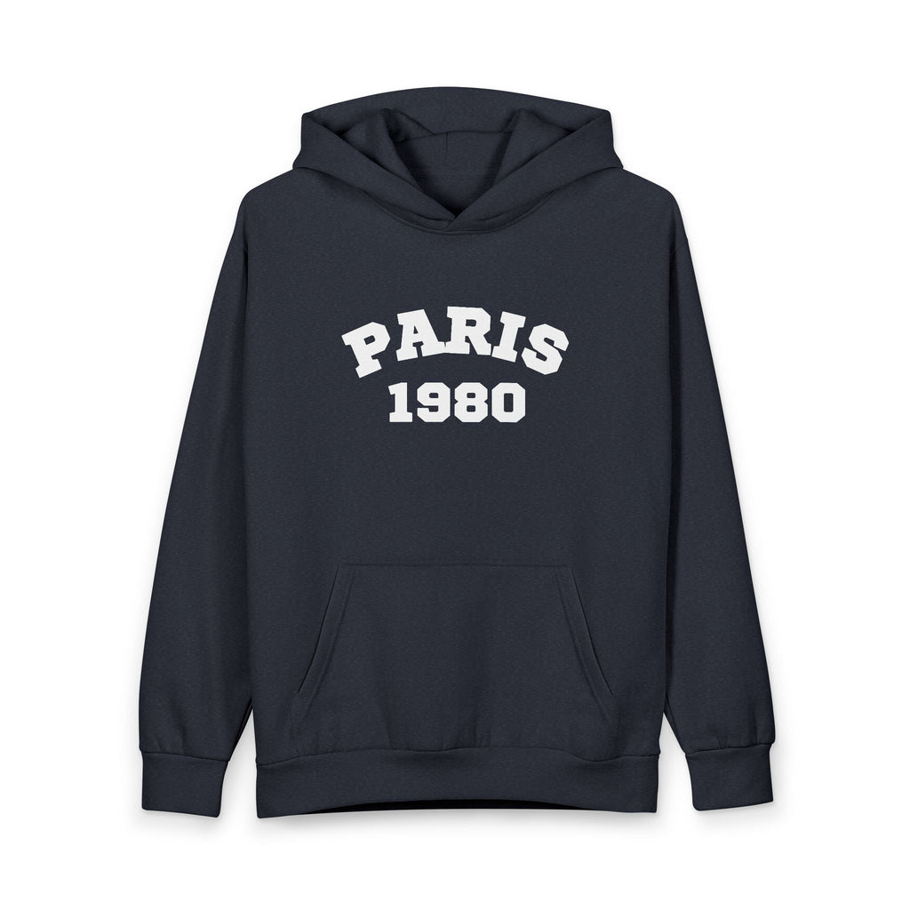 Paris 1980 Hoodie — Vintage Paris Pullover Sweatshirt