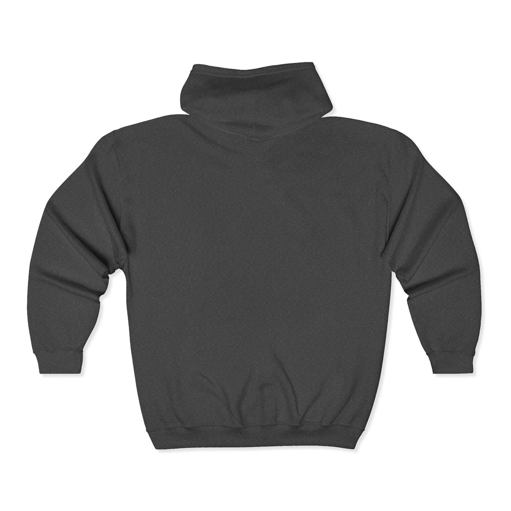Savage Chest Zip Hoodie — Minimal Graphic Full-Zip Sweatshirt Printify