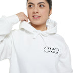 OMG Graphic Hoodie — Minimal Split-Logo Streetwear Printify