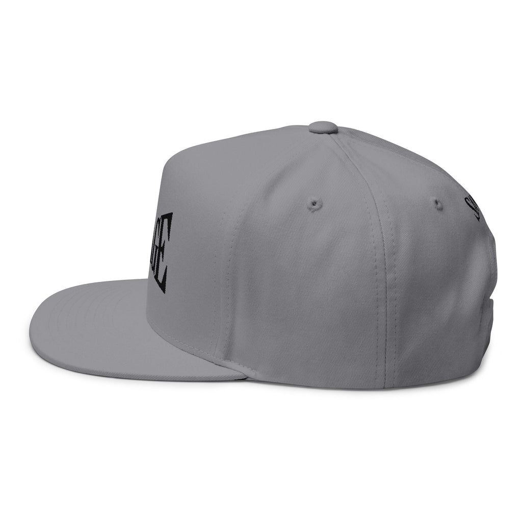 Savage Embroidered Flat Bill Cap — Streetwear Snapback Hat Printify