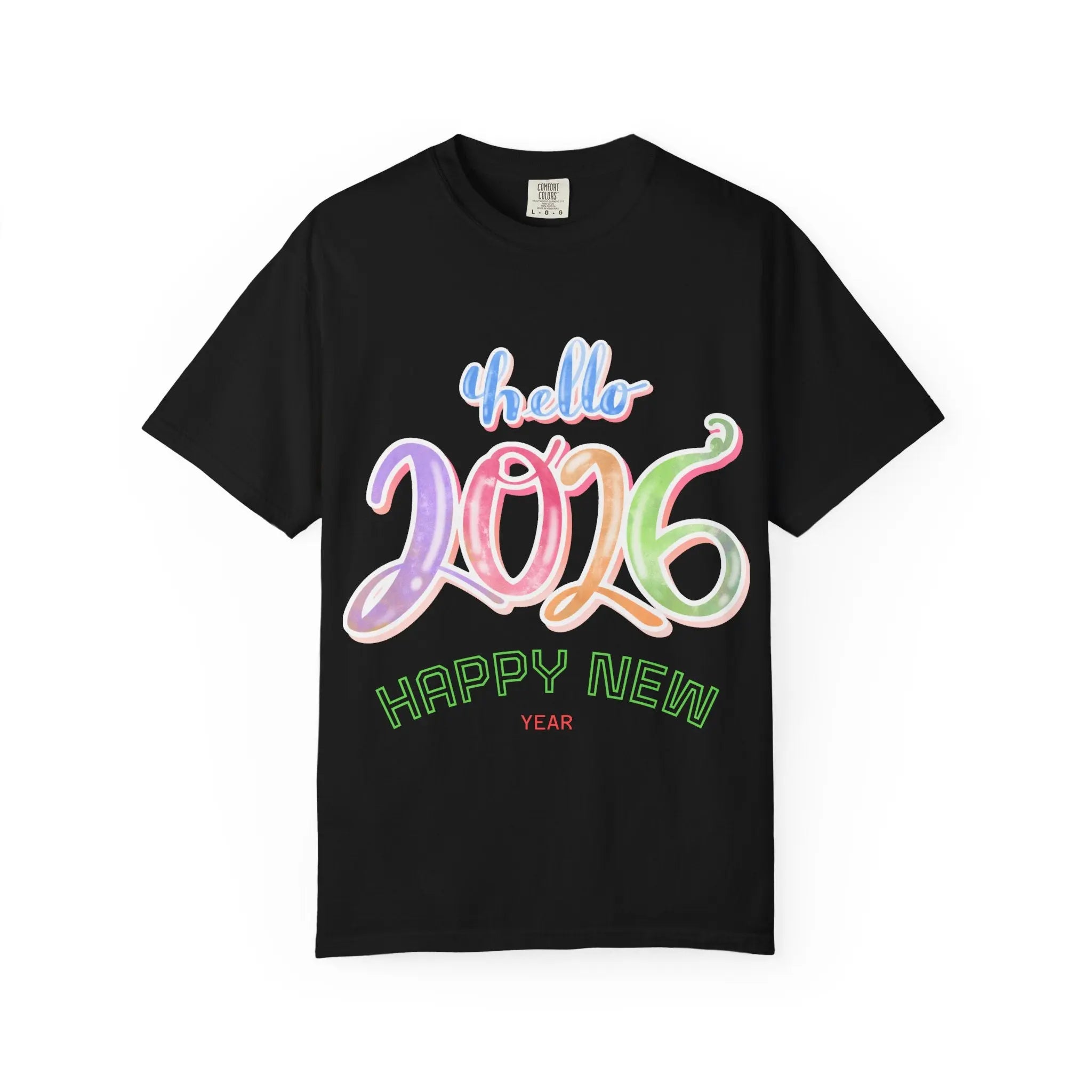 Happy New Year 2026 T-Shirt Printify