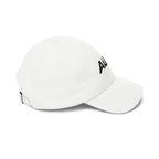 Limitless Aura Dad Cap — Classic White Embroidered Baseball Hat Printify