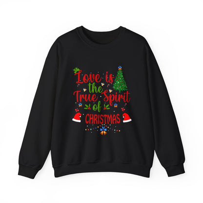 Merry Christmas Crewneck Sweatshirt — Festive Holiday Greeting Design