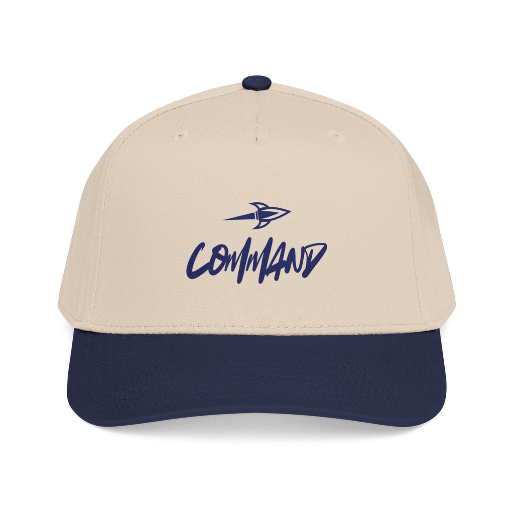 Command Script Mid-Profile Baseball Cap — Retro Logo Hat Printify