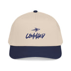 Command Script Mid-Profile Baseball Cap — Retro Logo Hat Printify