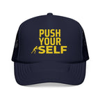 PUSH YOURSELF Streetwear Trucker Cap
