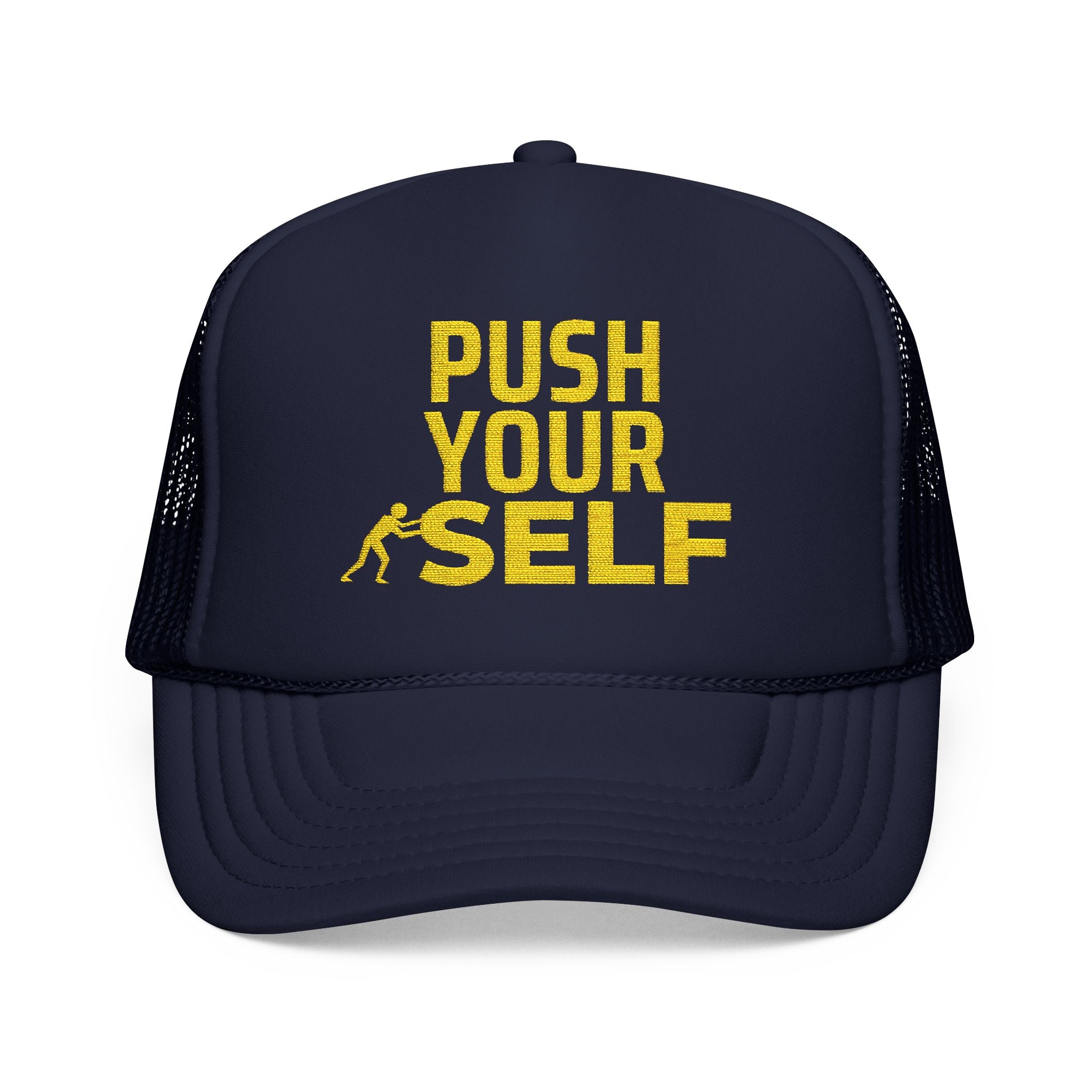 PUSH YOURSELF Streetwear Trucker Cap