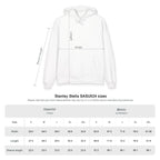 Tokyo Mirror Hoodie — Minimal Red Graphic Back Print Printify