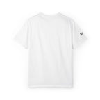 Savage Minimalist Graphic T-Shirt — Small Chest & Sleeve Logo Printify