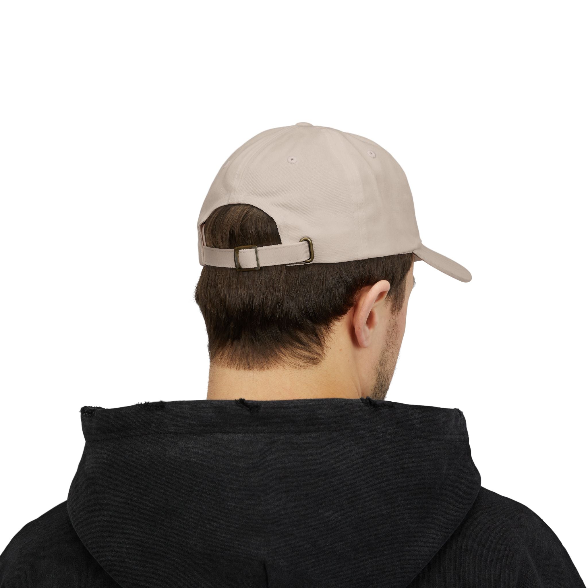 Limitless Aura Dad Cap — Classic White Embroidered Baseball Hat Printify