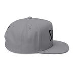 Savage Embroidered Flat Bill Cap — Streetwear Snapback Hat Printify