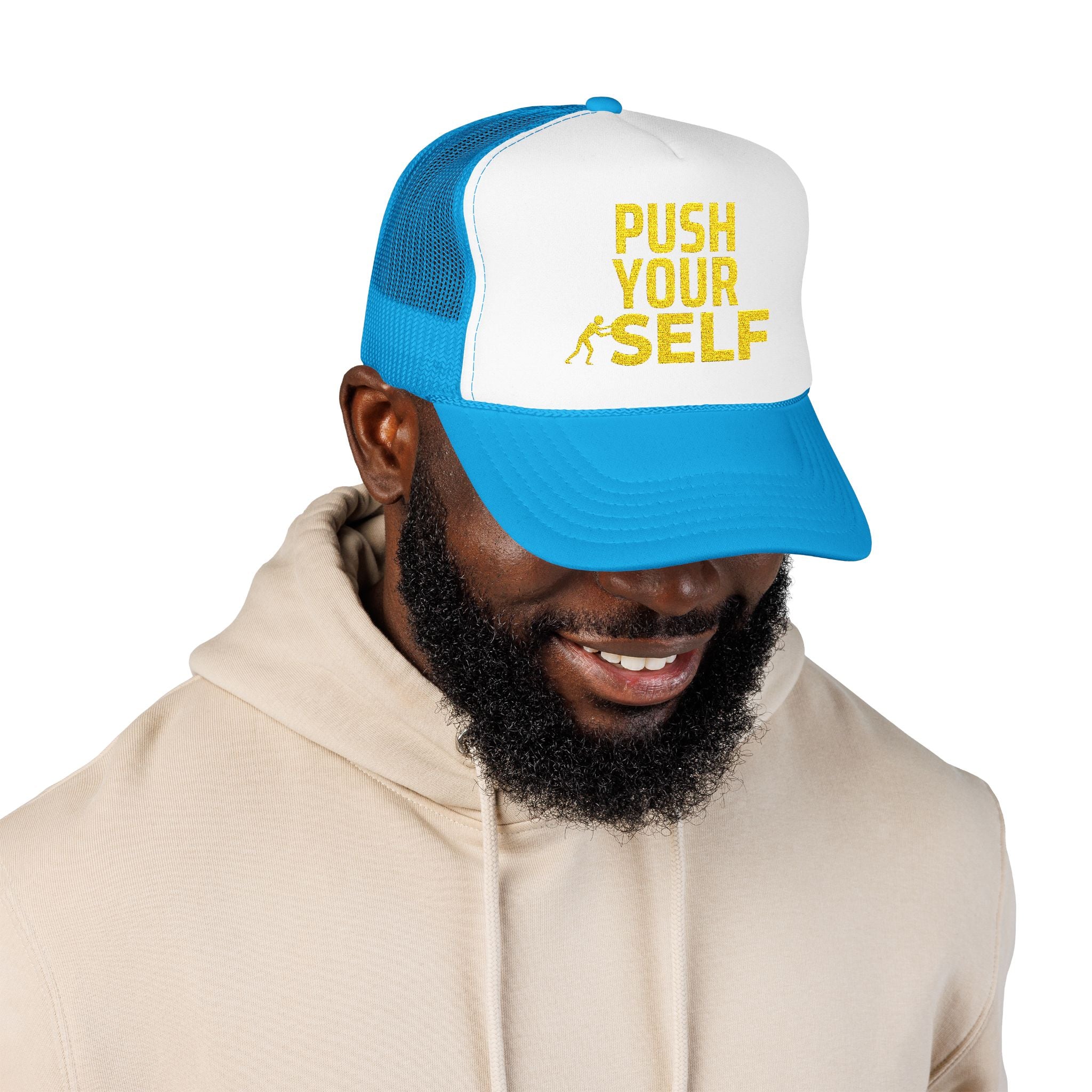 PUSH YOURSELF Streetwear Trucker Cap