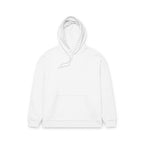 Tokyo Mirror Hoodie — Minimal Red Graphic Back Print Printify