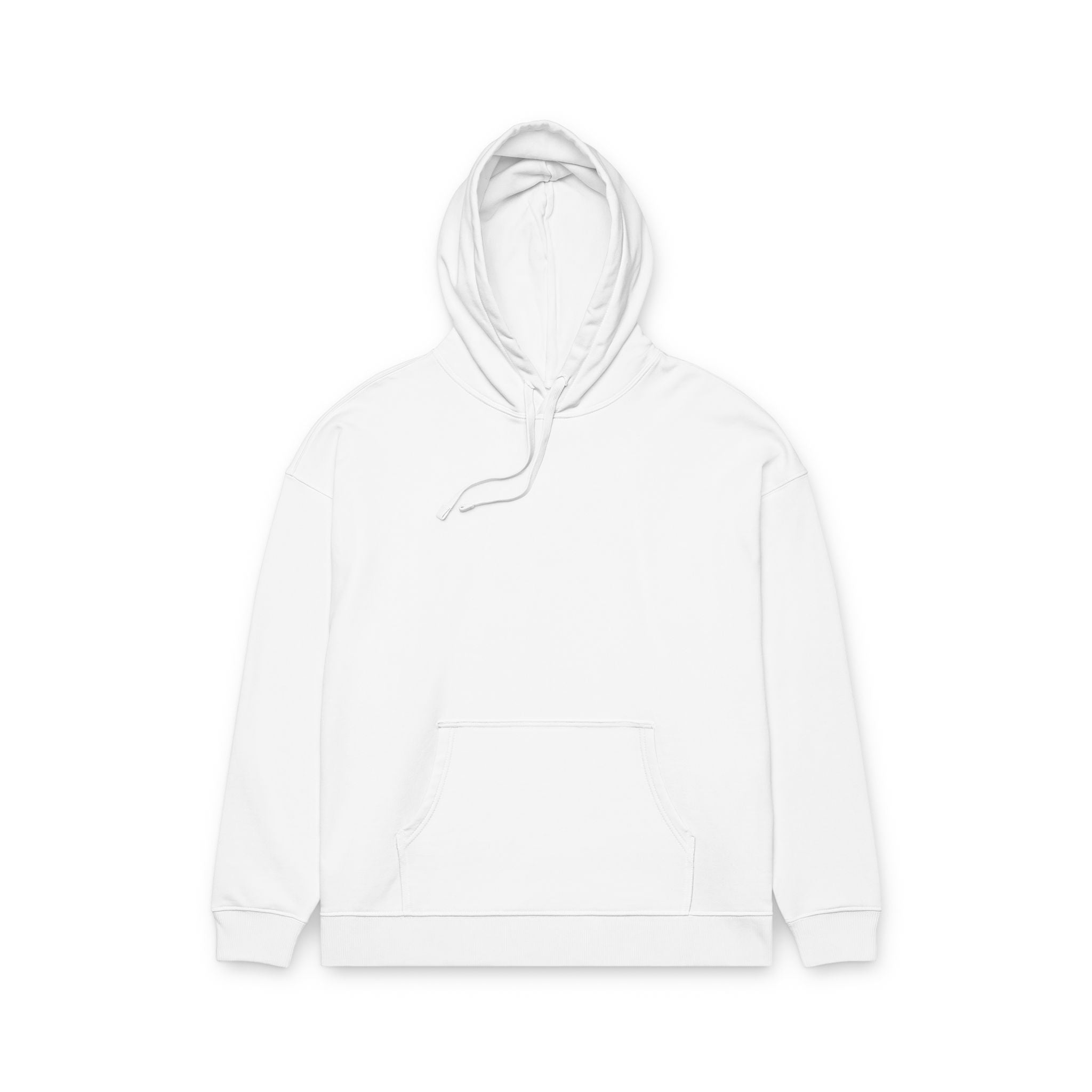 Tokyo Mirror Hoodie — Minimal Red Graphic Back Print Printify