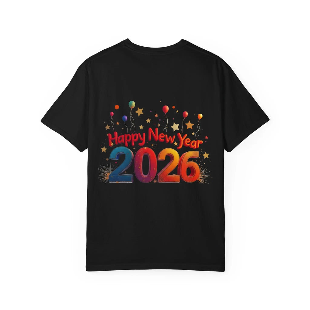 Happy New Year 2026 T-Shirt Printify
